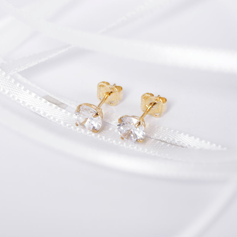 Diamond stud earrings for on sale toddlers