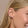 9ct Gold June Birthstone Stud Earrings