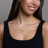 Sterling Silver Interlocked 3 Circle Necklace