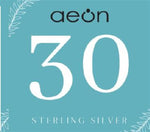 30th Birthday Gifts For Women.  3 Circle Sterling Silver Necklace for Women.  3 Decade Necklace.