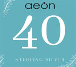 40th Birthday Gifts For Women.  4 Circle Sterling Silver Necklace for Women.  4 Decade Necklace.