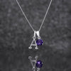 925 Sterling Silver June Birthstone Necklace for Women & Girls.  Light Purple. Gift Boxed Present