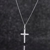 Sterling Silver Cross Necklace Pendant. Hypoallergenic Sterling Silver Jewellery by Aeon