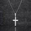 Sterling Silver Solderend-Cross Necklace - Hypoallergenic Sterling Silver Jewellery by Aeon - 22mm * 13mm