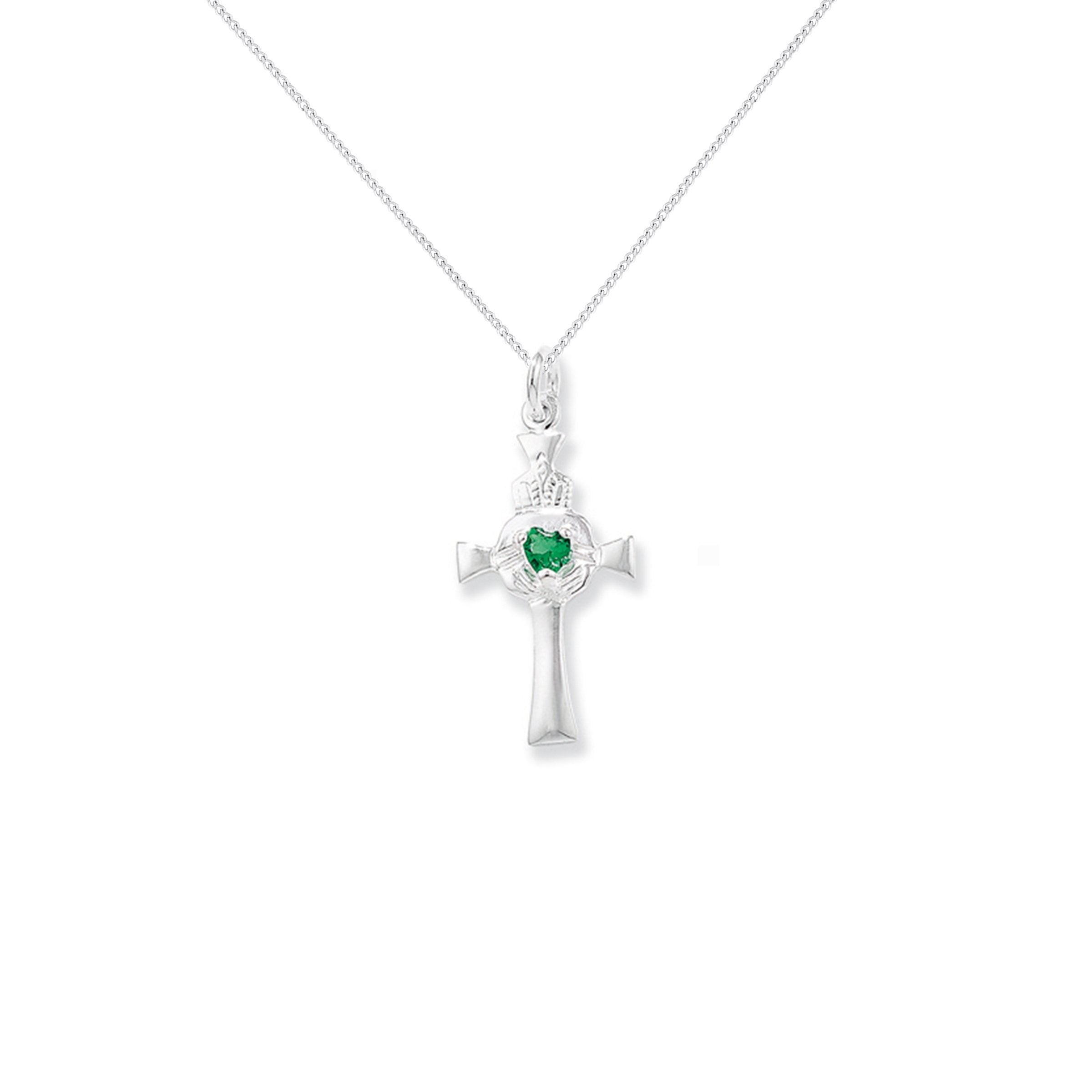 Premium Stainless Steel Claddagh Cross - Lake Shore Funeral Home &  Cremation Services | Waco Texas