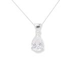 Sterling Silver Tear Drop Necklace - Hypoallergenic Sterling Silver Jewellery by Aeon