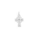 Sterling Silver Celtic Cross Necklace - Hypoallergenic Ladies Jewellery - 27mm * 14mm