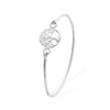 Sterling Silver Tree of Life Bangle.  Hypoallergenic jewellery for ladies by Aeon