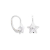 Kids Star Drop Earrings.  Hypoallergenic Sterling Silver Earrings for kids