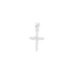 Sterling Silver Cross Necklace - Hypoallergenic Sterling Silver Jewellery by Aeon 29mm * 18mm