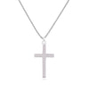 Sterling Silver Cross Necklace Pendant. Hypoallergenic Sterling Silver Jewellery by Aeon
