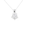 Sterling Silver Star Cubic Zirconia Necklace - Hypoallergenic Sterling Silver Jewellery by Aeon