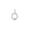 Sterling Silver Claddagh Necklace -  Hypoallergenic Jewellery for Ladies - 19mm * 12mm