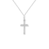 Sterling Silver Plain Cross Necklace - Hypoallergenic Sterling Silver Jewellery by Aeon  - 22mm * 9mm