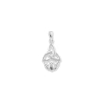 Sterling Silver Claddagh Necklace -  Hypoallergenic Jewellery for Ladies - 25mm * 8mm