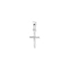 Sterling Silver Small Cross Necklace - Hypoallergenic Sterling Silver Jewellery by Aeon - 24mm * 8mm