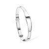 Sterling Silver Adjustable Kids ID Bangle Suitable for Girls or Boys. Kids Jewellery by Aeon