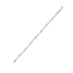 Sterling Silver Interlinking Infinity Bracelet - Hypoallergenic Jewellery for Women and Girls by Aeon - 195mm * 5mm