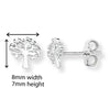 Tree Of Life Earrings. Hypoallergenic Sterling Silver Earring for women by Aeon