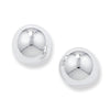 Sterling Silver Classic Ball Stud Earring. Hypoallergenic Sterling Silver Earrings for women by Aeon