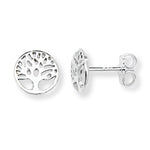 Tree of Life Wisdom Earrings.  Hypoallergenic Sterling Silver Earring for women by Aeon