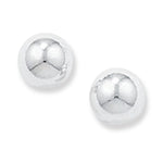 Sterling Silver Ball Stud Earrings.Hypoallergenic Sterling Silver Earrings for women by Aeon