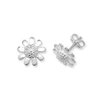 Kids Daisy Stud Earring.  Hypoallergenic Sterling Silver Earrings for kids