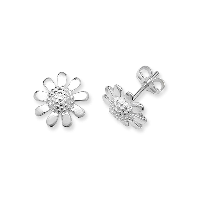 Kids Daisy Stud Earring.  Hypoallergenic Sterling Silver Earrings for kids