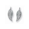 Sterling Silver 925 Leaf Earrings