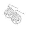 Sterling Silver Tree of Life Design Earrings. Hypoallergenic Silver Jewellery for women by Aeon