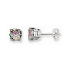 Sterling Silver Swarovski Crystal 6mm Stud Earrings