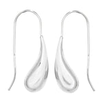 Sterling Silver Teardrop Earring - Hypoallergenic Silver Jewellery for women by Aeon