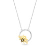 Sterling Silver Bee Necklace by Aeon