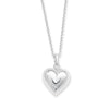 Sterling Silver Heart Necklace . Hypoallergenic Sterling Silver Jewellery by Aeon