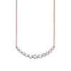 Sterling Cubic Zirconia Drop Necklace. Hypoallergenic Sterling Silver Jewellery by Aeon