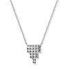 Sterling Silver Art Deco Style Drop Necklace. Hypoallergenic Sterling Silver Jewellery by Aeon