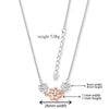 Sterling Silver Daisy Flower Necklace . Hypoallergenic Sterling Silver Jewellery by Aeon