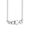 Sterling Silver 4 Star Necklace Set With Cubic Zirconia. Hypoallergenic Sterling Silver Jewellery by Aeon
