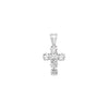 Sterling Silver Cross Necklace - Hypoallergenic Sterling Silver Jewellery by Aeon  28mm * 14mm