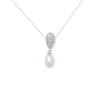 Sterling Silver Opal Pearl Necklace - Hypoallergenic Sterling Silver Jewellery by Aeon