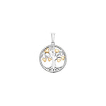 Sterling Silver Tree Of Life Necklace - Hypoallergenic Sterling Silver Jewellery by Aeon - 30mm * 21mm