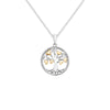 Sterling Silver Tree Of Life Necklace - Hypoallergenic Sterling Silver Jewellery by Aeon - 30mm * 21mm