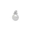 Sterling Silver Cubic Zirconia Pearl Necklace - Hypoallergenic Sterling Silver Jewellery by Aeon