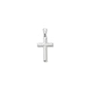 Sterling Silver Soldered Cross Necklace - Hypoallergenic Sterling Silver Jewellery by Aeon - 41mm * 20mm