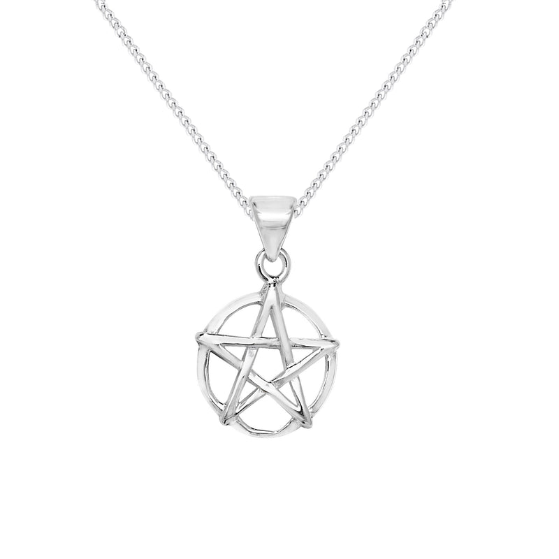 Sterling Silver Star of David Necklace - Hypoallergenic Sterling Silver Jewellery by Aeon