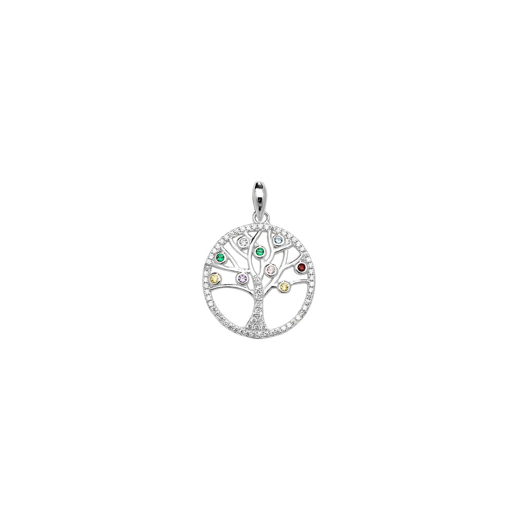 Sterling Silver Tree Of Life Necklace - Hypoallergenic Sterling Silver Jewellery  31mm * 22mm