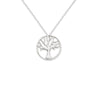 Sterling Silver Tree Of Life Necklace - Hypoallergenic Sterling Silver Jewellery  20mm * 200mm