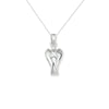 Sterling Silver Guardian Angel Necklace - Hypoallergenic Sterling Silver Jewellery by Aeon