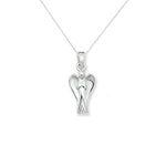 Sterling Silver Guardian Angel Necklace - Hypoallergenic Sterling Silver Jewellery by Aeon