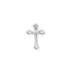 Sterling Silver Cross Necklace - Hypoallergenic Sterling Silver Jewellery by Aeon  - 19mm * 13mm